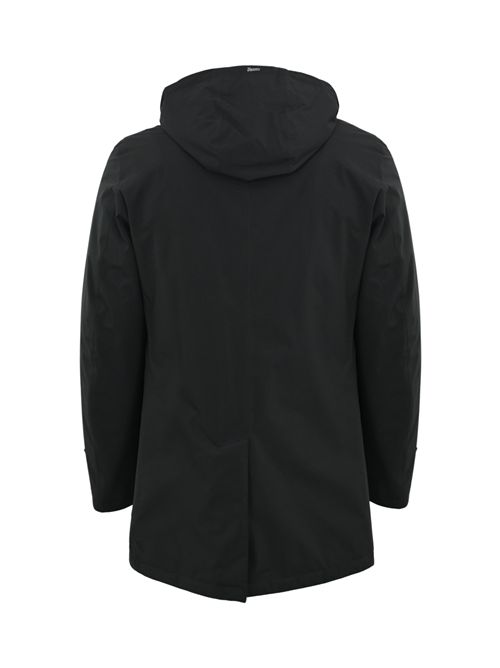Parka lungo in 2 Layer Windstopper Nero Herno | PI001242U 128409300
